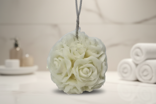 Rose Bunch Scented Candle | Hand-Crafted Red Roses with Sweet Fragrance