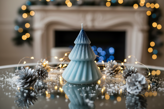 Pine Tree Scented Candle | Hand-Crafted Sweet Fragrance