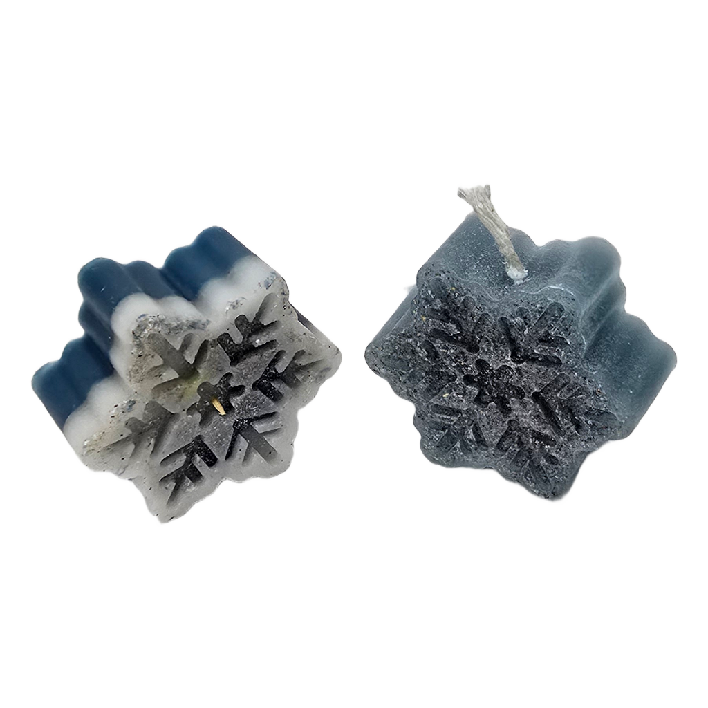 Couple of Snowflakes Candle – Hand-Crafted Sweet Scented Candle