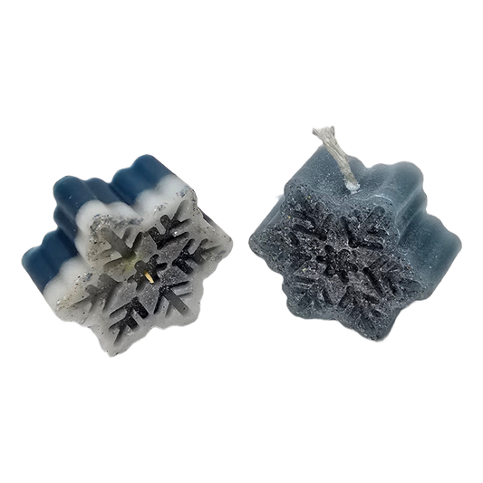 Couple of Snowflakes Candle – Hand-Crafted Sweet Scented Candle